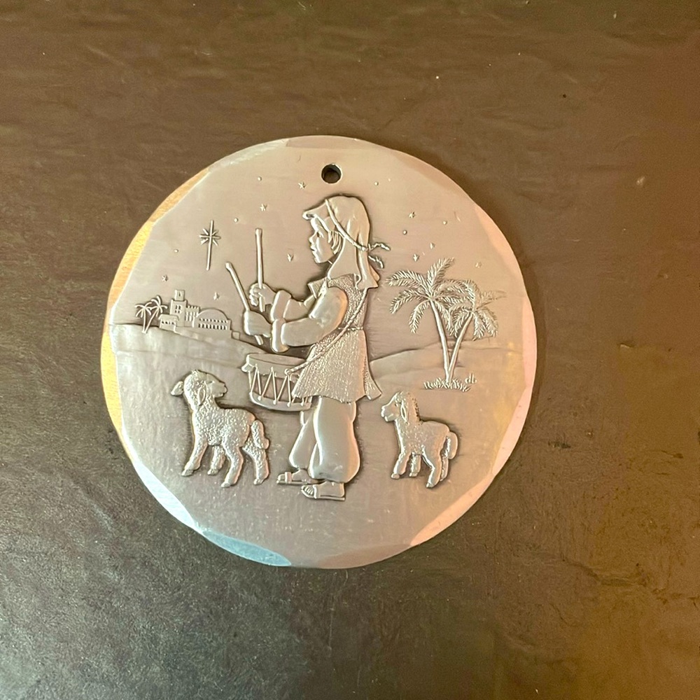 Wendell August Forge Christmas Ornament 1997